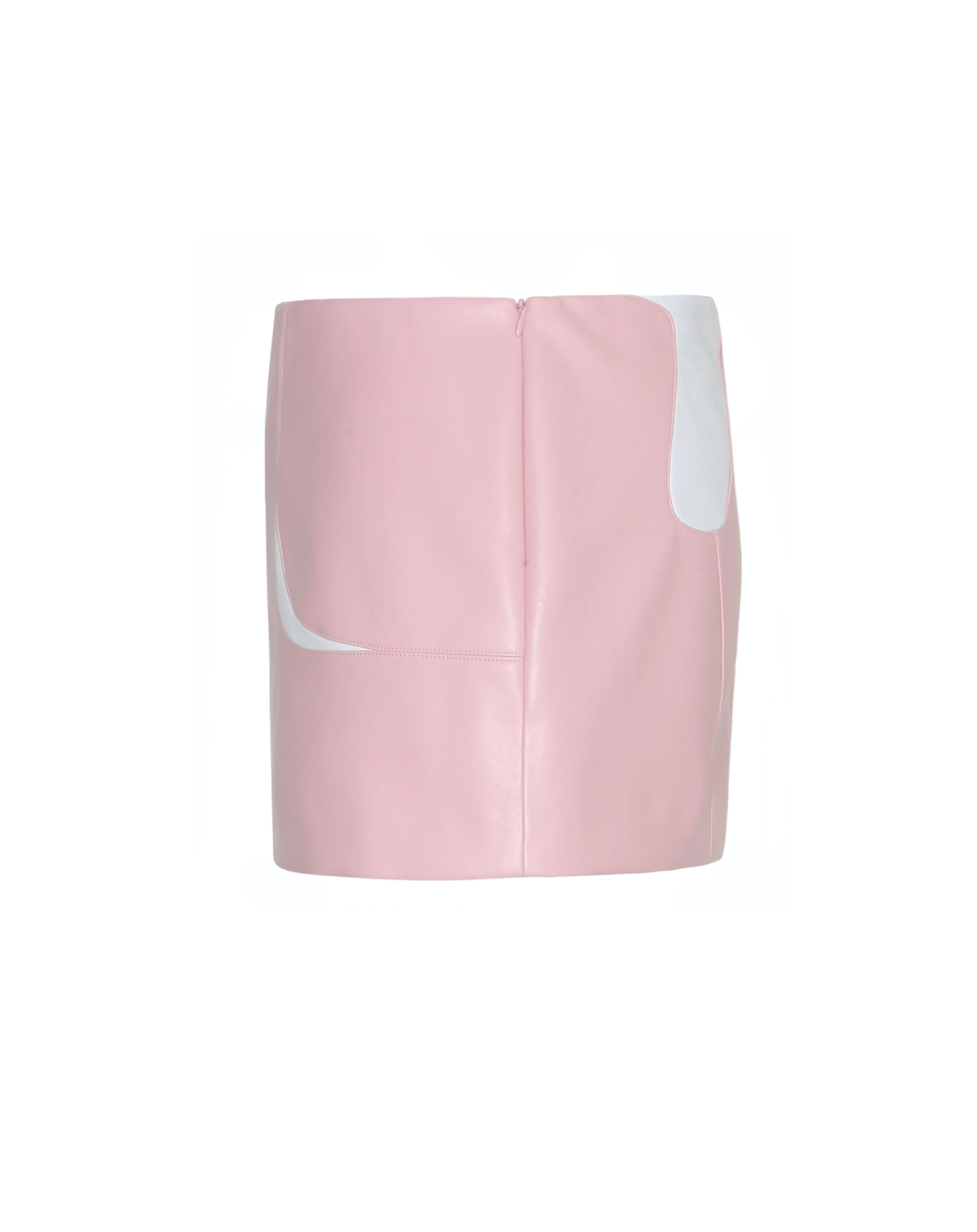LOTTIE VEGAN LEATHER MINI SKIRT