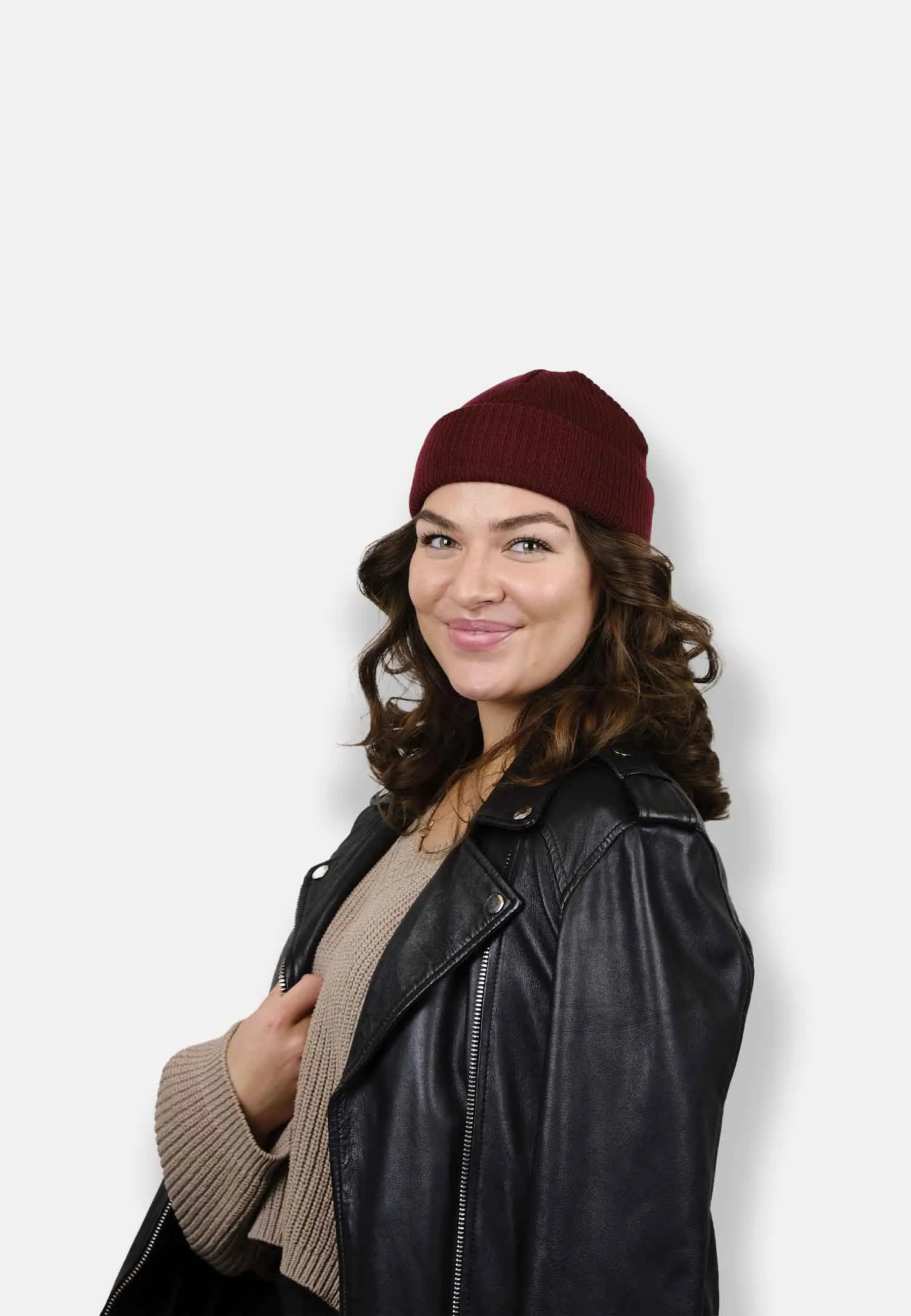 Urban Explorer Beanie Burgundy