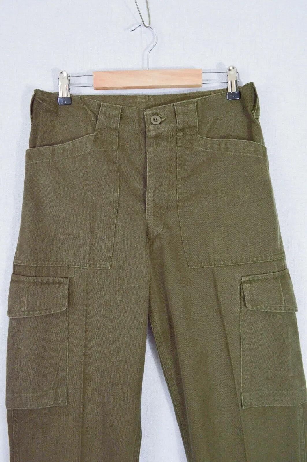 Vintage Fatigue Cargo Trousers