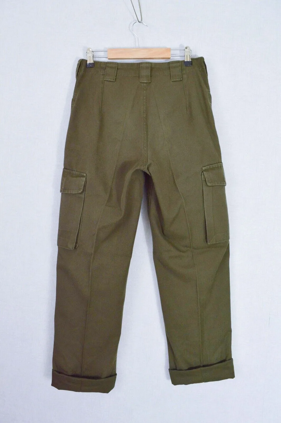 Vintage Fatigue Cargo Trousers