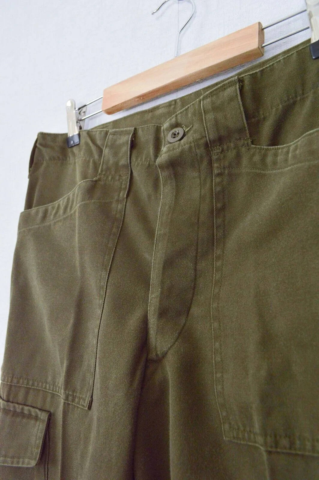 Vintage Fatigue Cargo Trousers