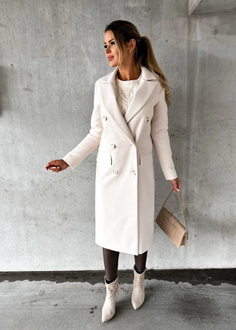 Women's Classic Wool Coat